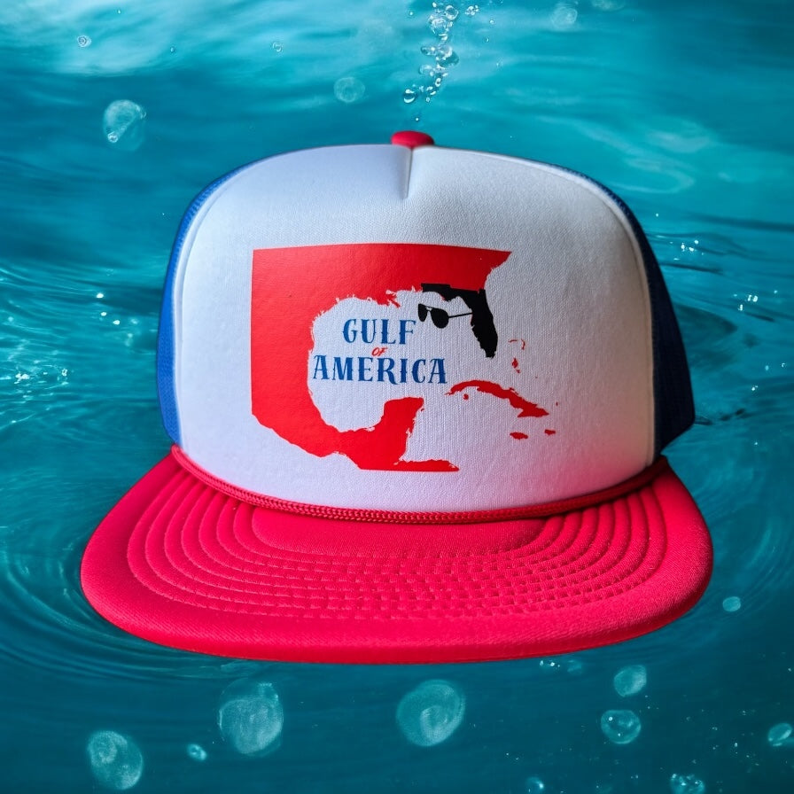 Gulf OF America Foam Trucker Hat