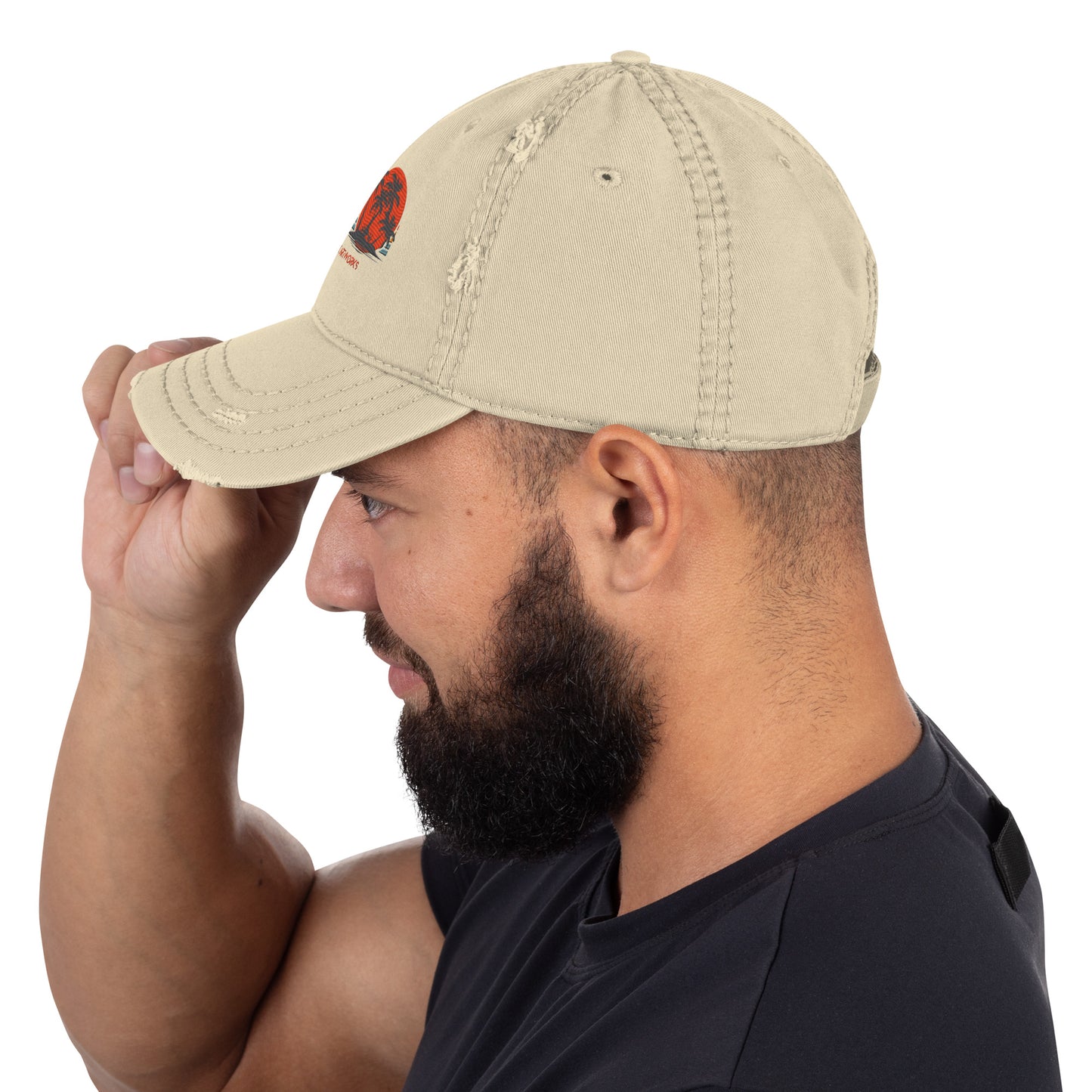 Cabbageshack Island Distressed Dad Hat