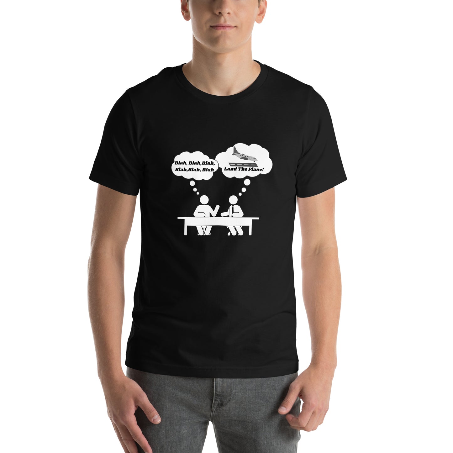 2 Guys Land The Plane Unisex t-shirt