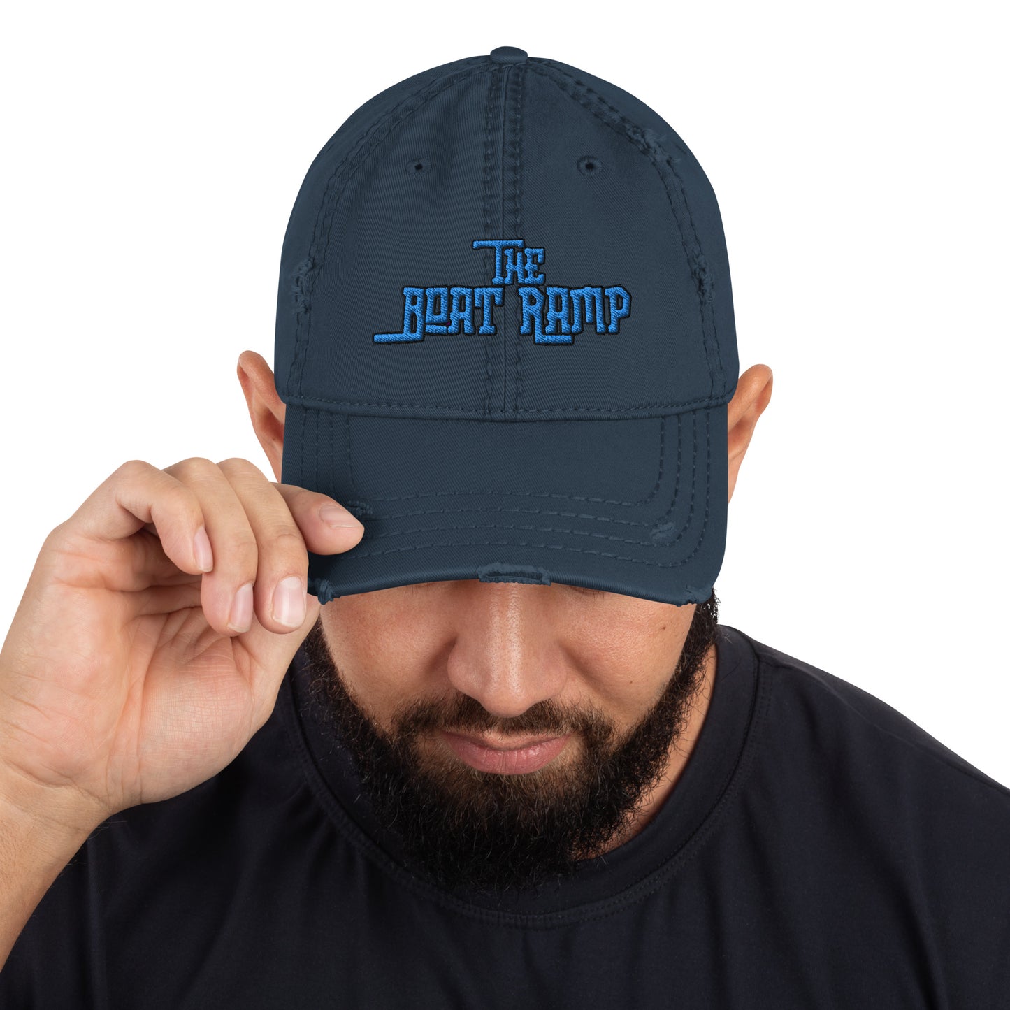 The Boat Ramp Distressed Dad Hat