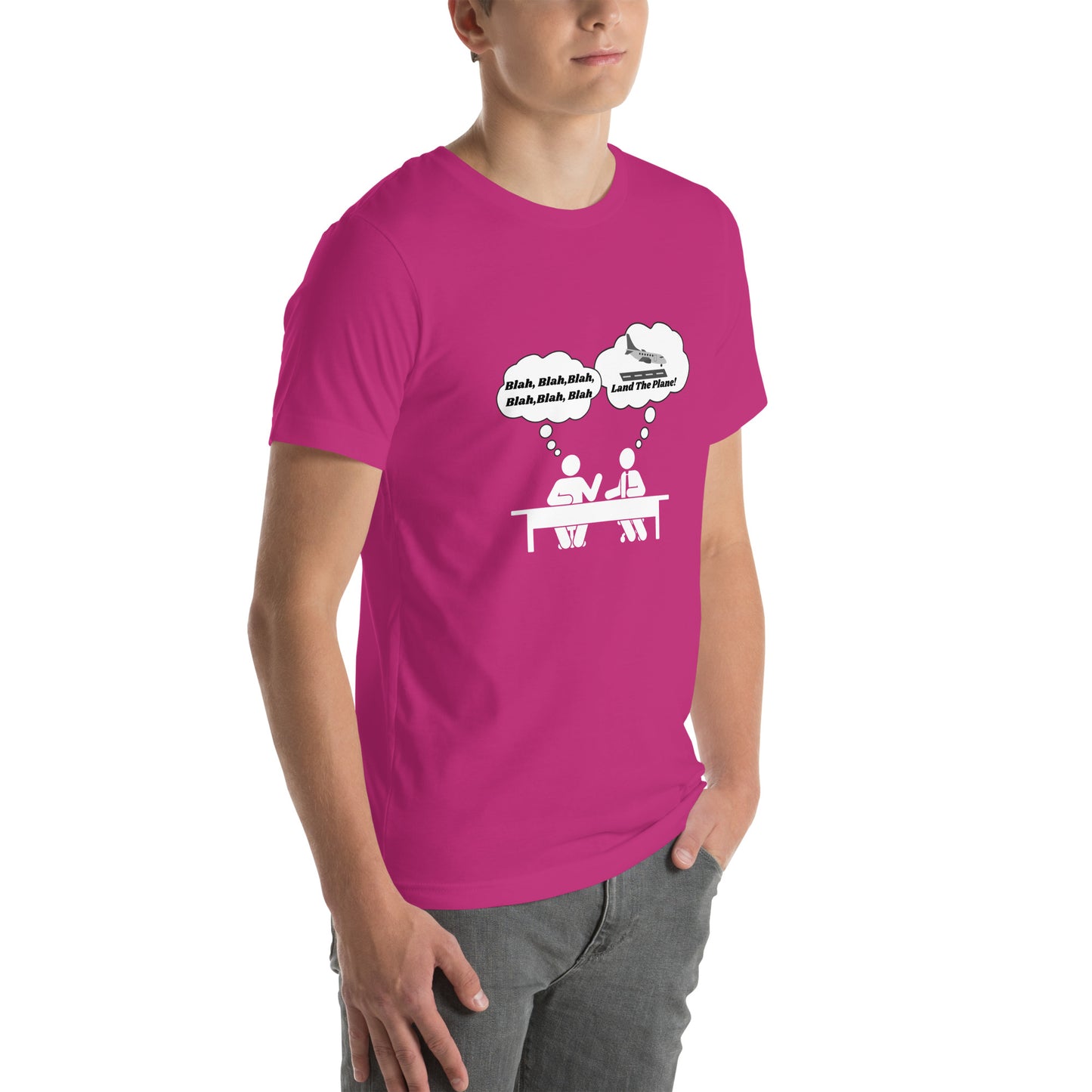 2 Guys Land The Plane Unisex t-shirt