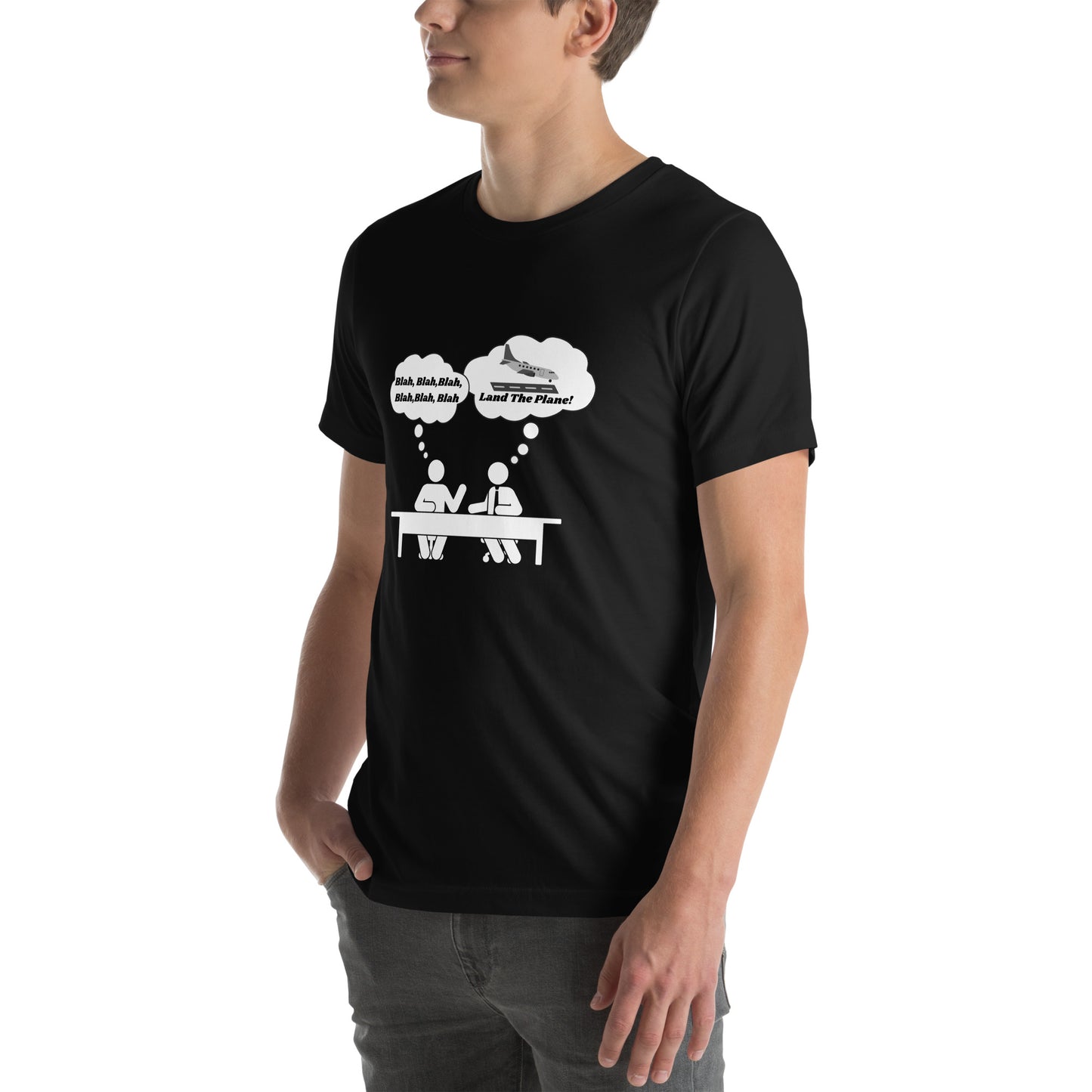 2 Guys Land The Plane Unisex t-shirt